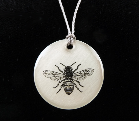 Bee Necklace by Everyday Artifact